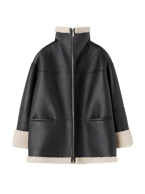 VEDORE - Jacke mit warmem Fellfutter