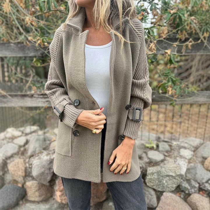 Ella | Mid-Length Double-Breasted Coat