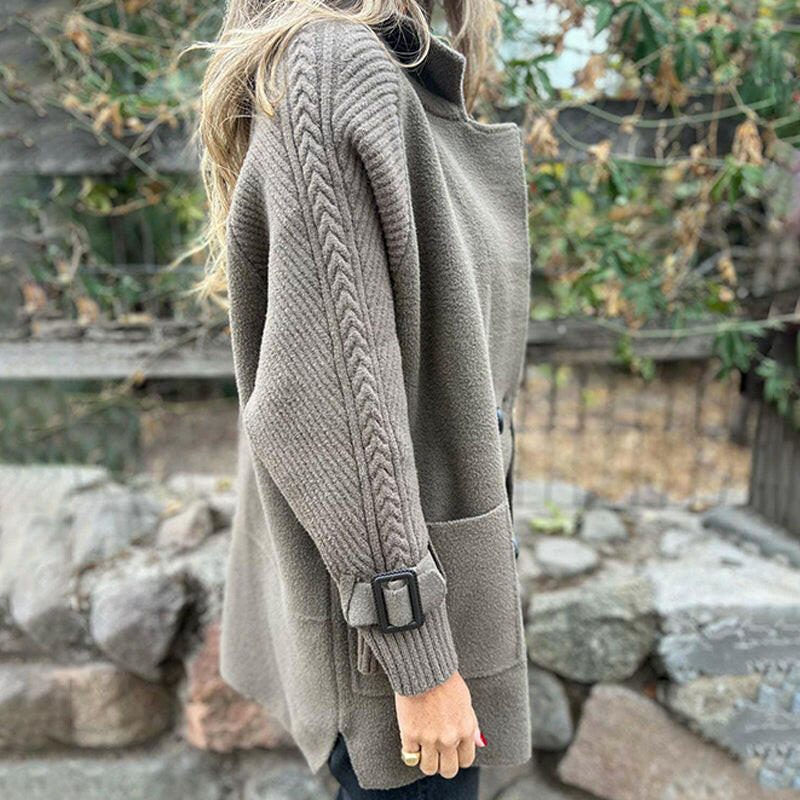 Ella | Mid-Length Double-Breasted Coat